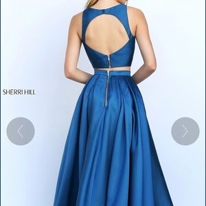 Sherri Hill High Low Prom Dress
